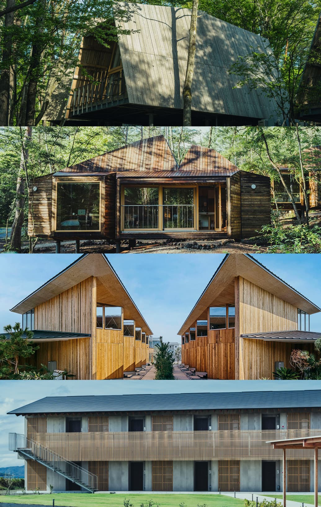 SANU 2nd Homeの洗練されたデザインの4つの建物